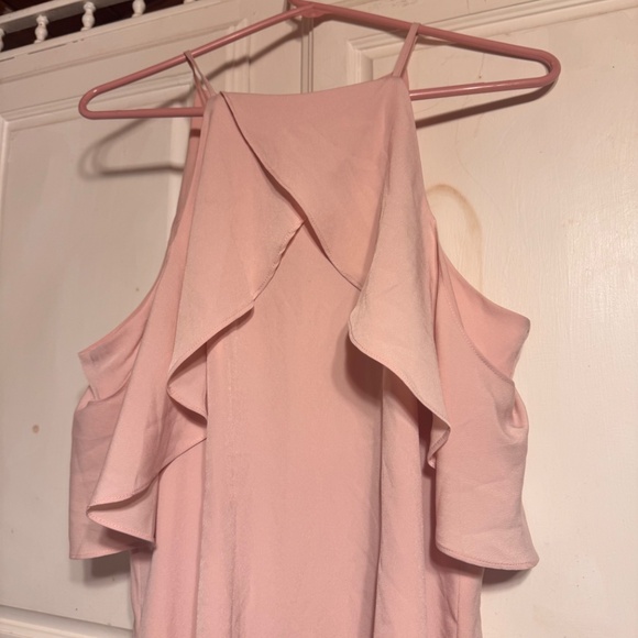 Nordstrom Cynthia Steffe Pink Cold Shoulder Sheath Dress - Picture 3 of 5